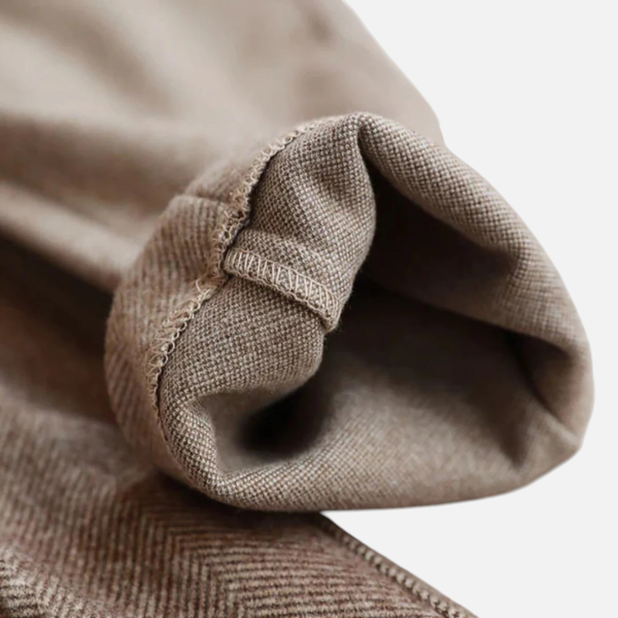 Beaumont Atelier | Men’s Heritage Herringbone Tailored Trousers
