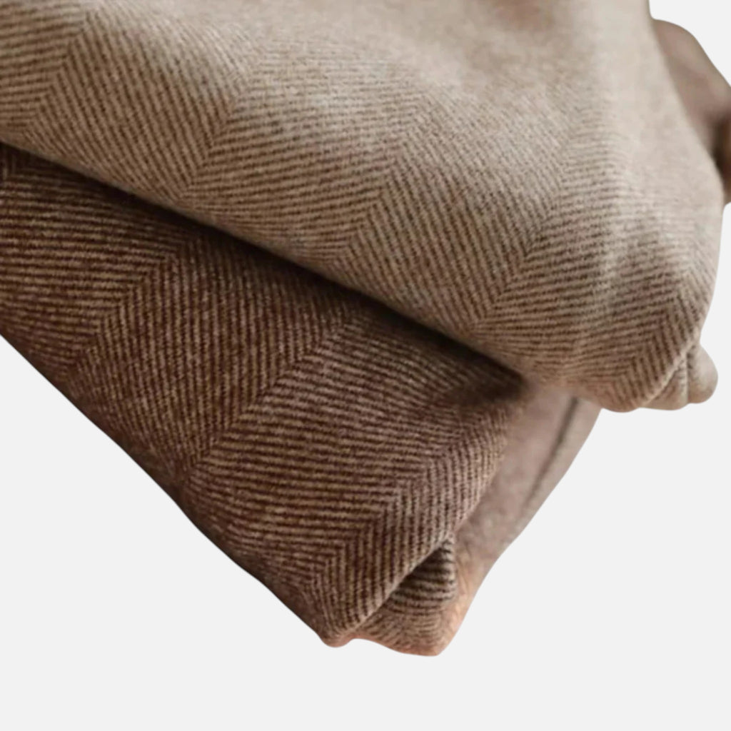 Beaumont Atelier | Men’s Heritage Herringbone Tailored Trousers