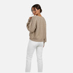 The Margaux Knit – Soft Lantern-Sleeve Sweater