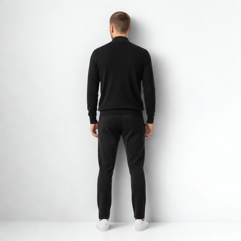 Beaumont Atelier | Men’s Tailored Lycra‑Blend Tracksuit Set