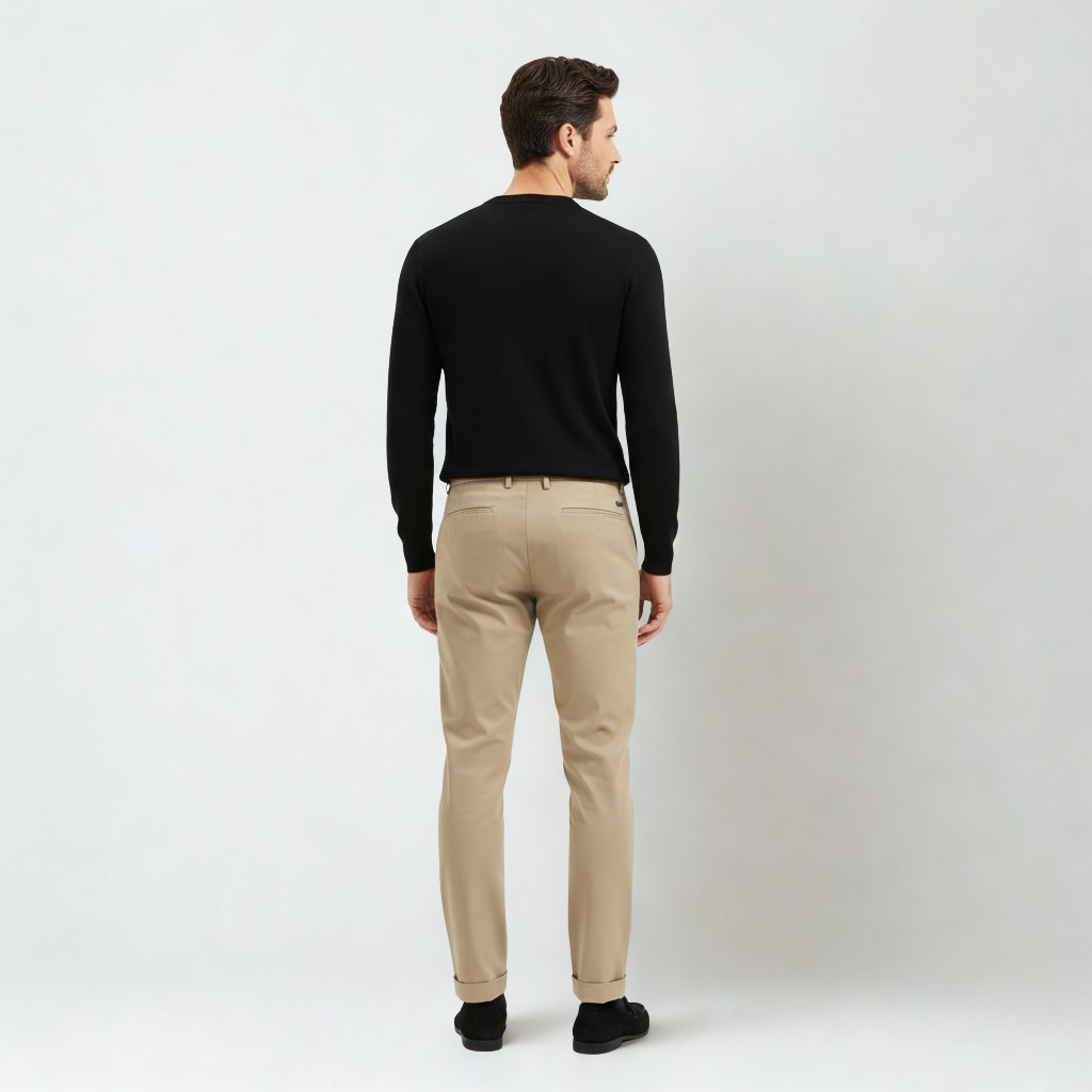 Beaumont Atelier | Men’s Slim-Fit Pleated Suit Trousers