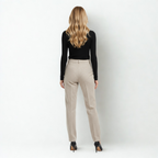Beaumont Atelier | Women’s High‑Waisted Wide‑Leg Trousers