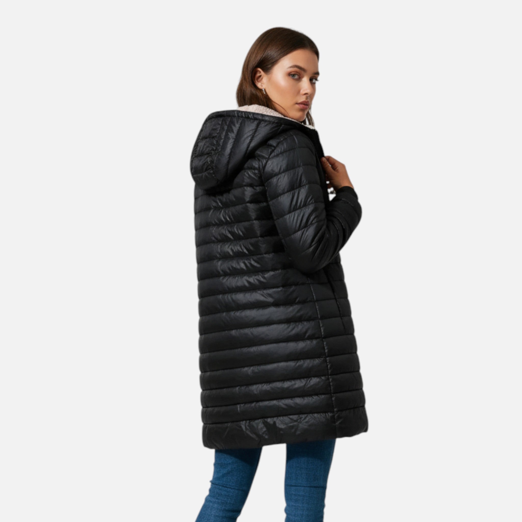 Beaumont Atelier | Women’s Fleece‑Lined Padded Coat, Heritage Chic