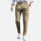 Beaumont Atelier | Men’s Slim-Fit Pleated Suit Trousers