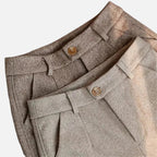 Beaumont Atelier | Men’s Heritage Herringbone Tailored Trousers