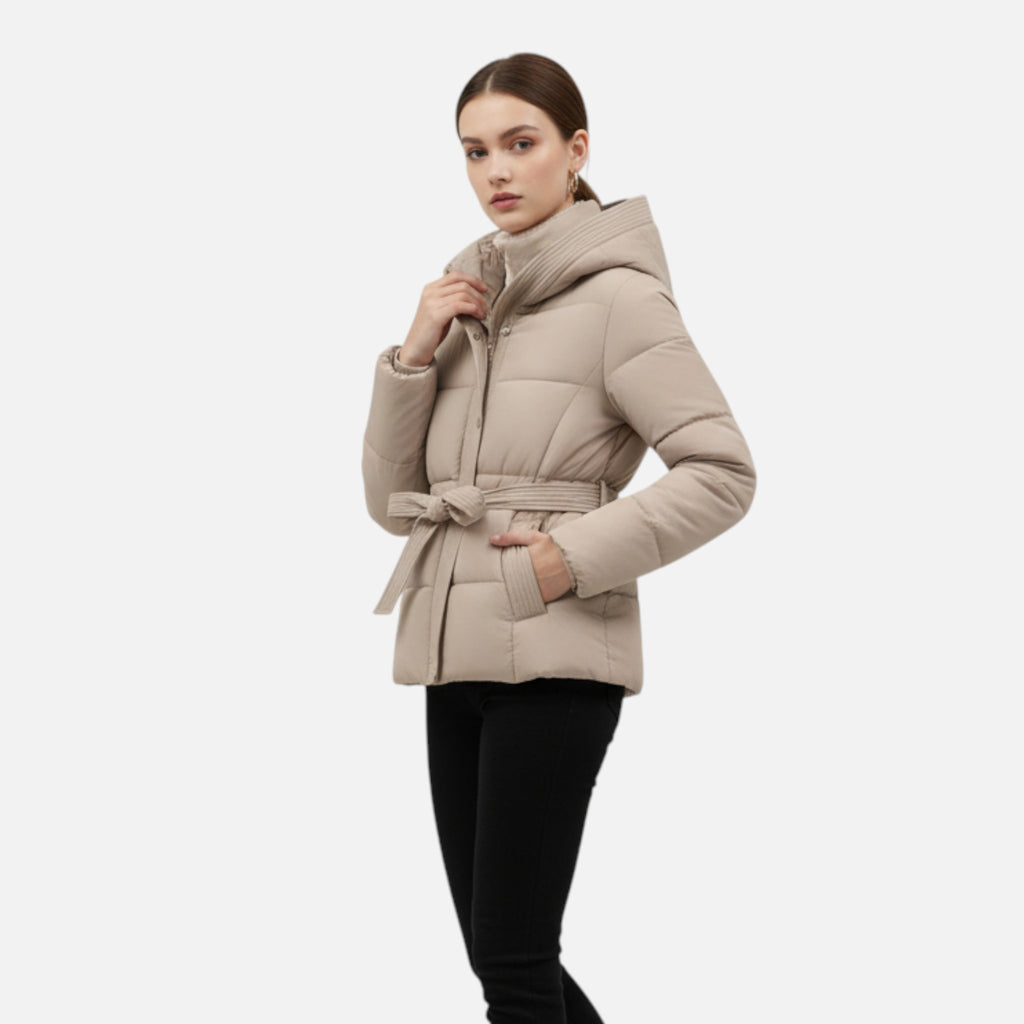 Beaumont Atelier | Women’s Waisted Puffer Coat, Heritage Luxe