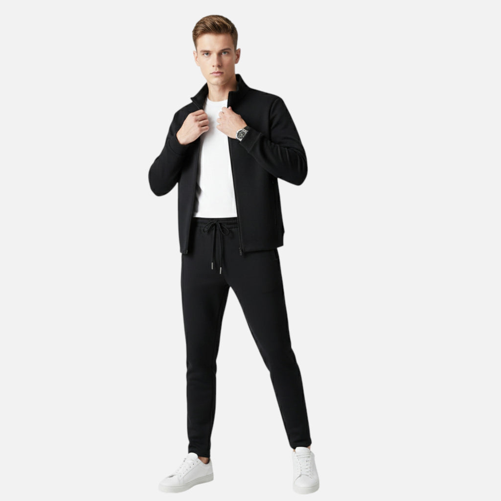 Beaumont Atelier | Men’s Tailored Lycra‑Blend Tracksuit Set