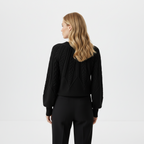 The Margaux Knit – Soft Lantern-Sleeve Sweater