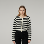 Beaumont Atelier | Women’s Striped Knit Cardigan
