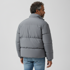 Beaumont Atelier | Men’s Stand-Collar Jacket in Slate Heritage