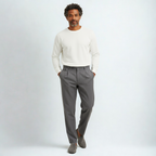Beaumont Atelier | Men’s Vintage Loose‑Fit Dress Trousers