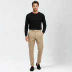 Beaumont Atelier | Men’s Slim-Fit Pleated Suit Trousers