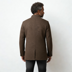 Beaumont Atelier | Men’s Tailored Wool Overcoat, Riviera Elegance