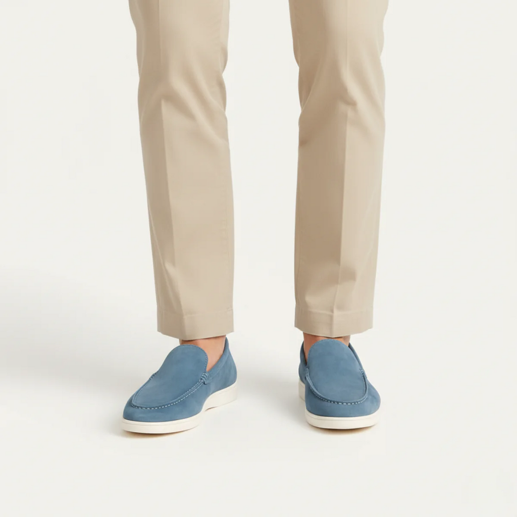 Beaumont Atelier | Men’s Suede Loafers in Riviera Suede