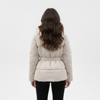 Beaumont Atelier | Women’s Waisted Puffer Coat, Heritage Luxe