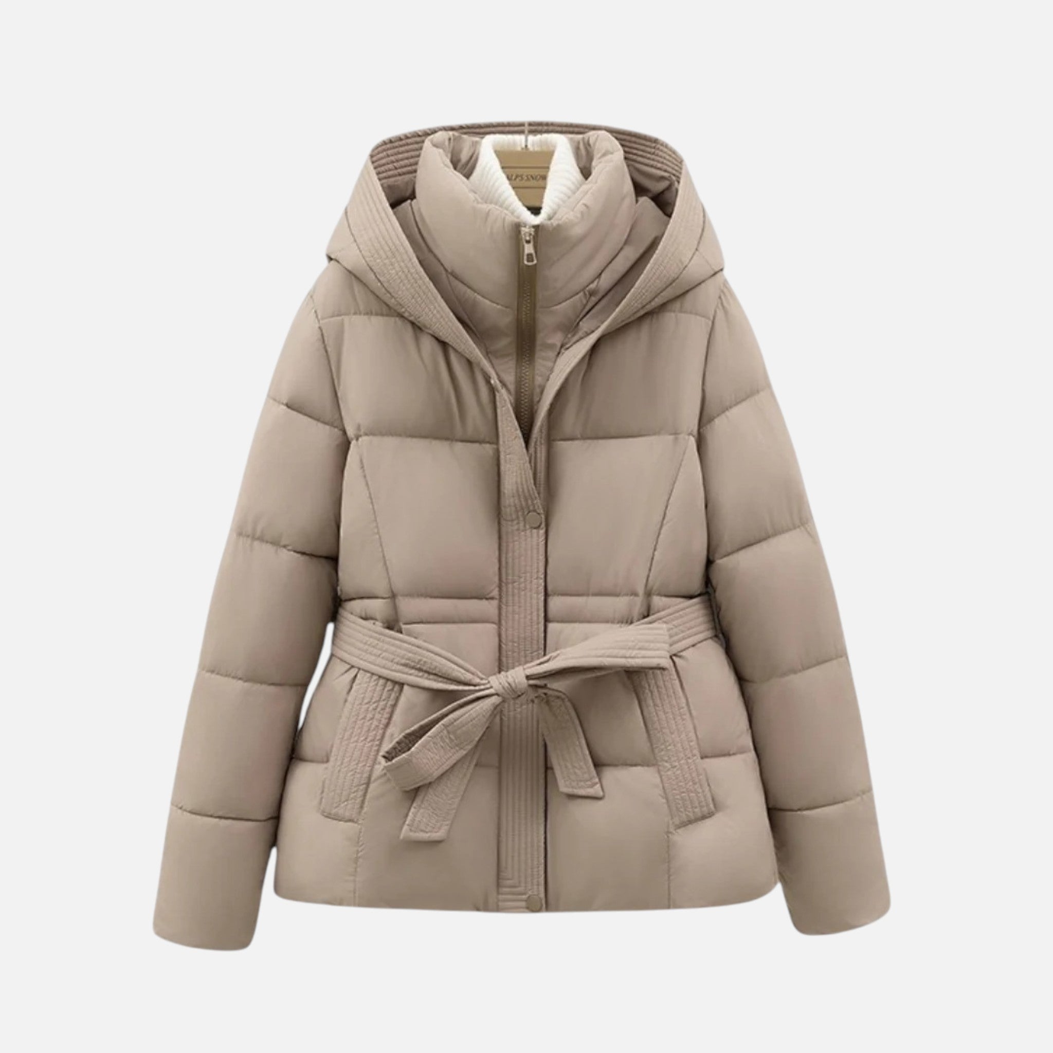 Beaumont Atelier | Women’s Waisted Puffer Coat, Heritage Luxe