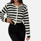 Beaumont Atelier | Women’s Striped Knit Cardigan