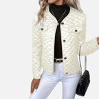 Beaumont Atelier | Women’s Quilted Coat with Lapel Elegance