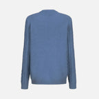 Beaumont Atelier | Women’s Maroon Geometric Knit Cardigan