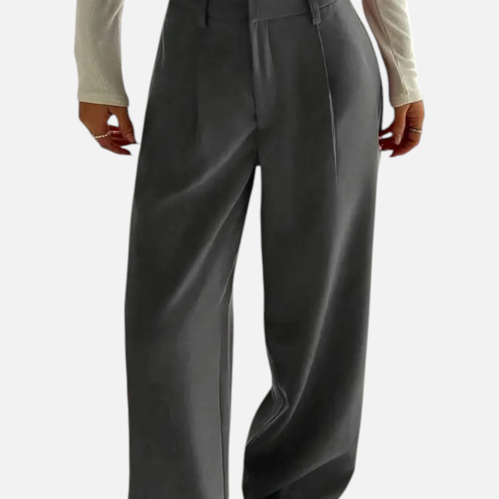 Beaumont Atelier | Women’s High-Waisted Wide-Leg Trousers