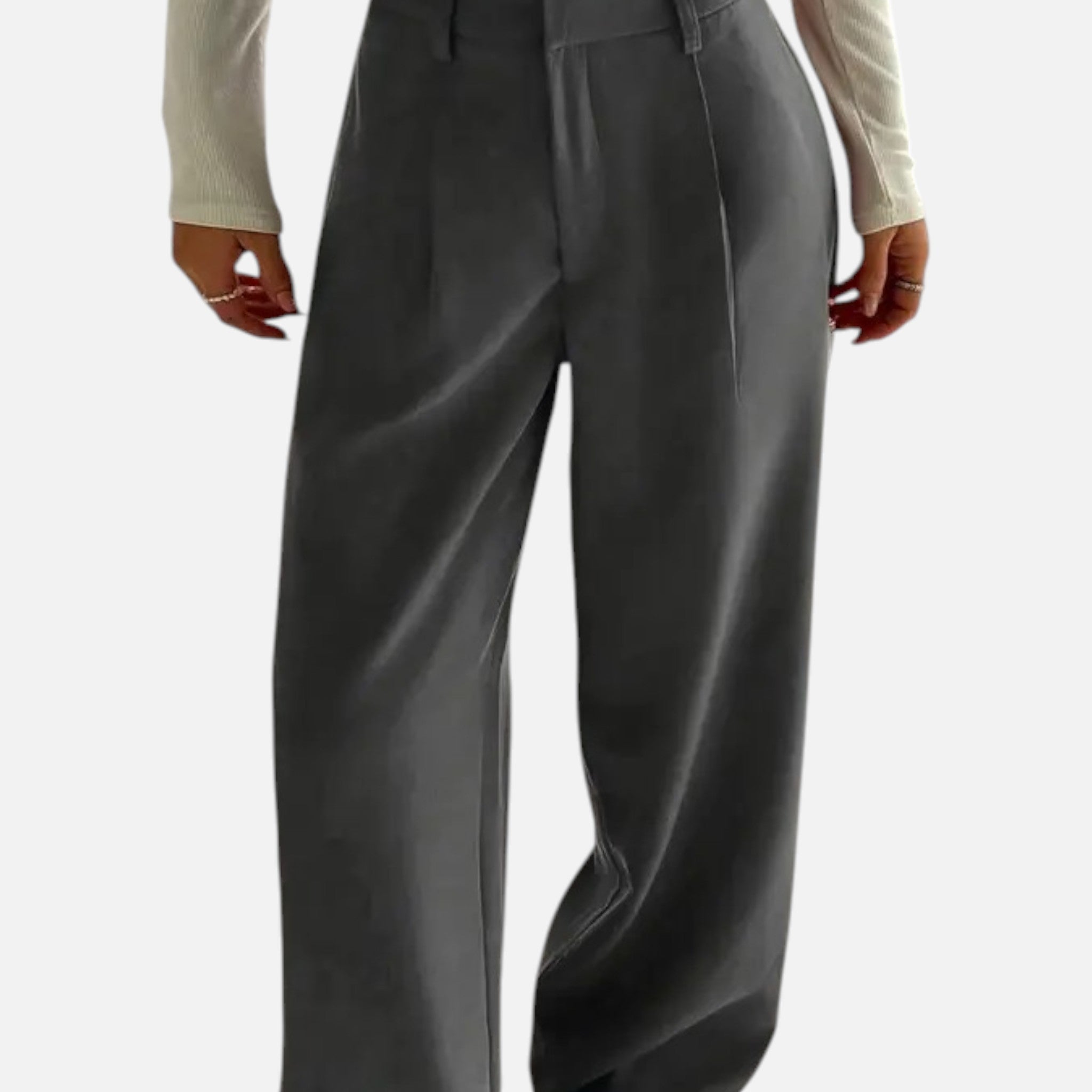 Beaumont Atelier | Women’s High-Waisted Wide-Leg Trousers