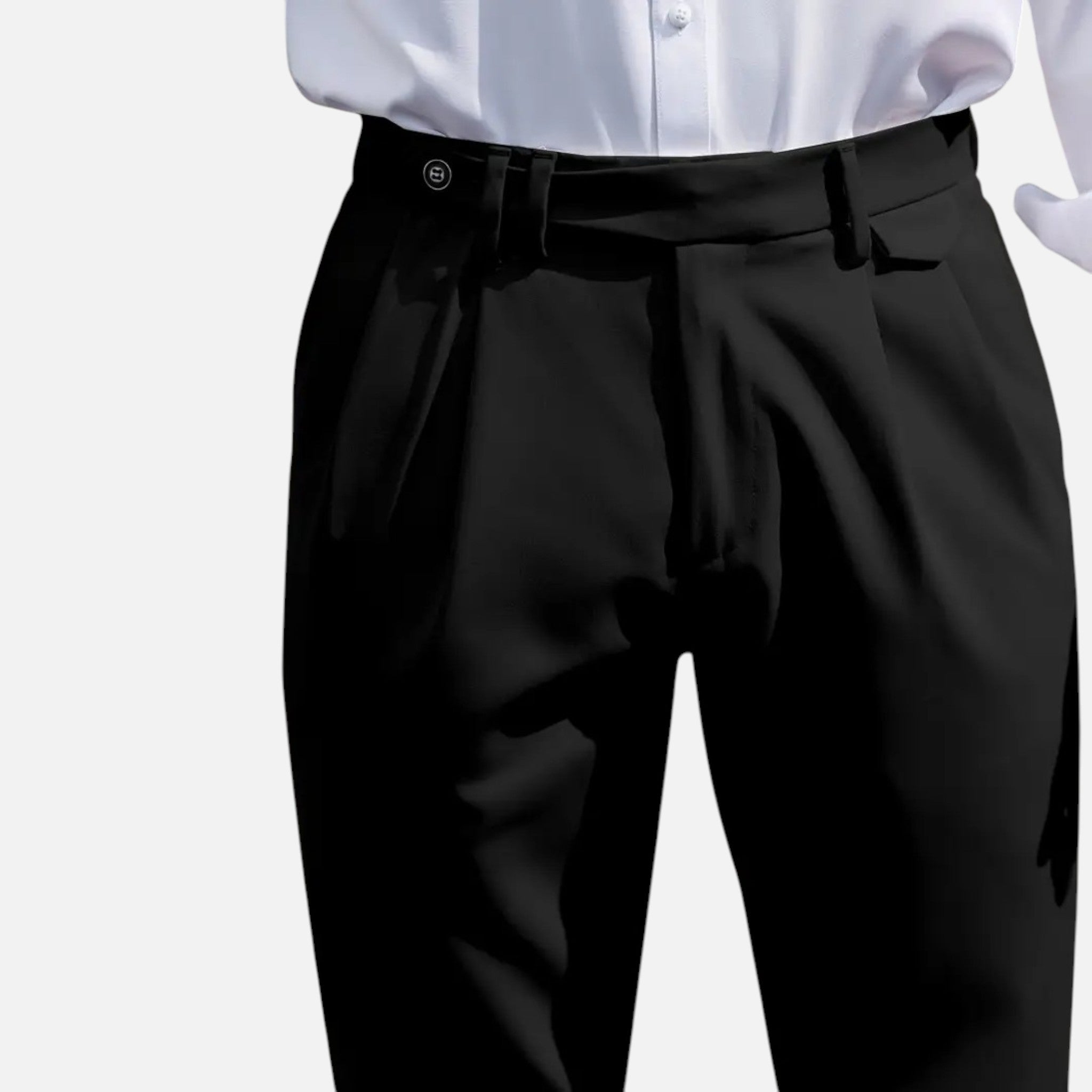 Beaumont Atelier | Men’s Slim-Fit Pleated Suit Trousers
