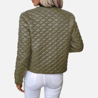 Beaumont Atelier | Women’s Quilted Coat with Lapel Elegance