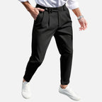 Beaumont Atelier | Men’s Slim-Fit Pleated Suit Trousers