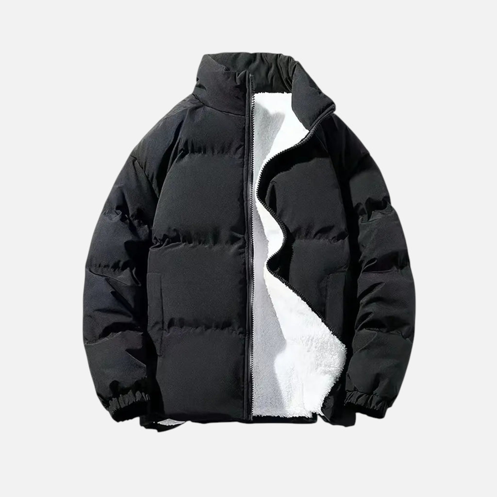 Beaumont Atelier | Men’s Stand-Collar Jacket in Slate Heritage