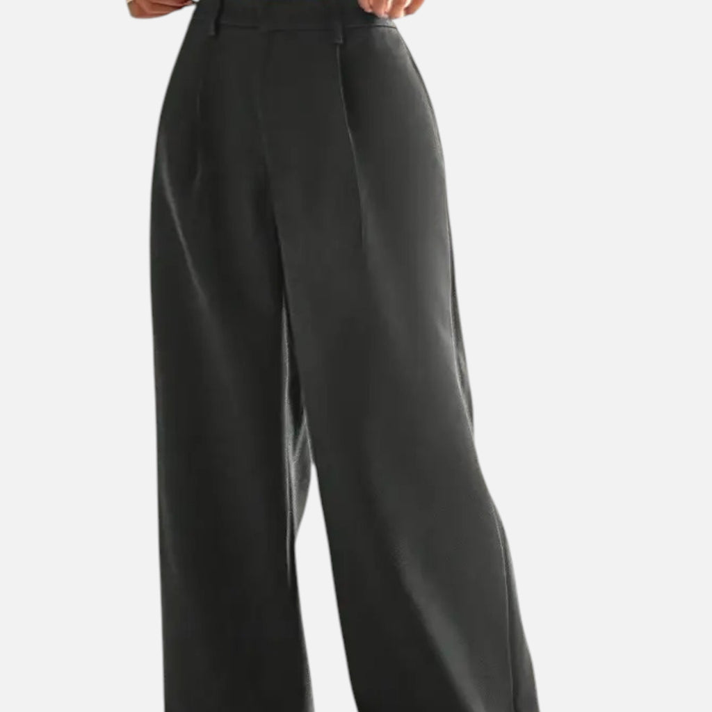 Beaumont Atelier | Women’s High-Waisted Wide-Leg Trousers