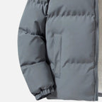 Beaumont Atelier | Men’s Stand-Collar Jacket in Slate Heritage