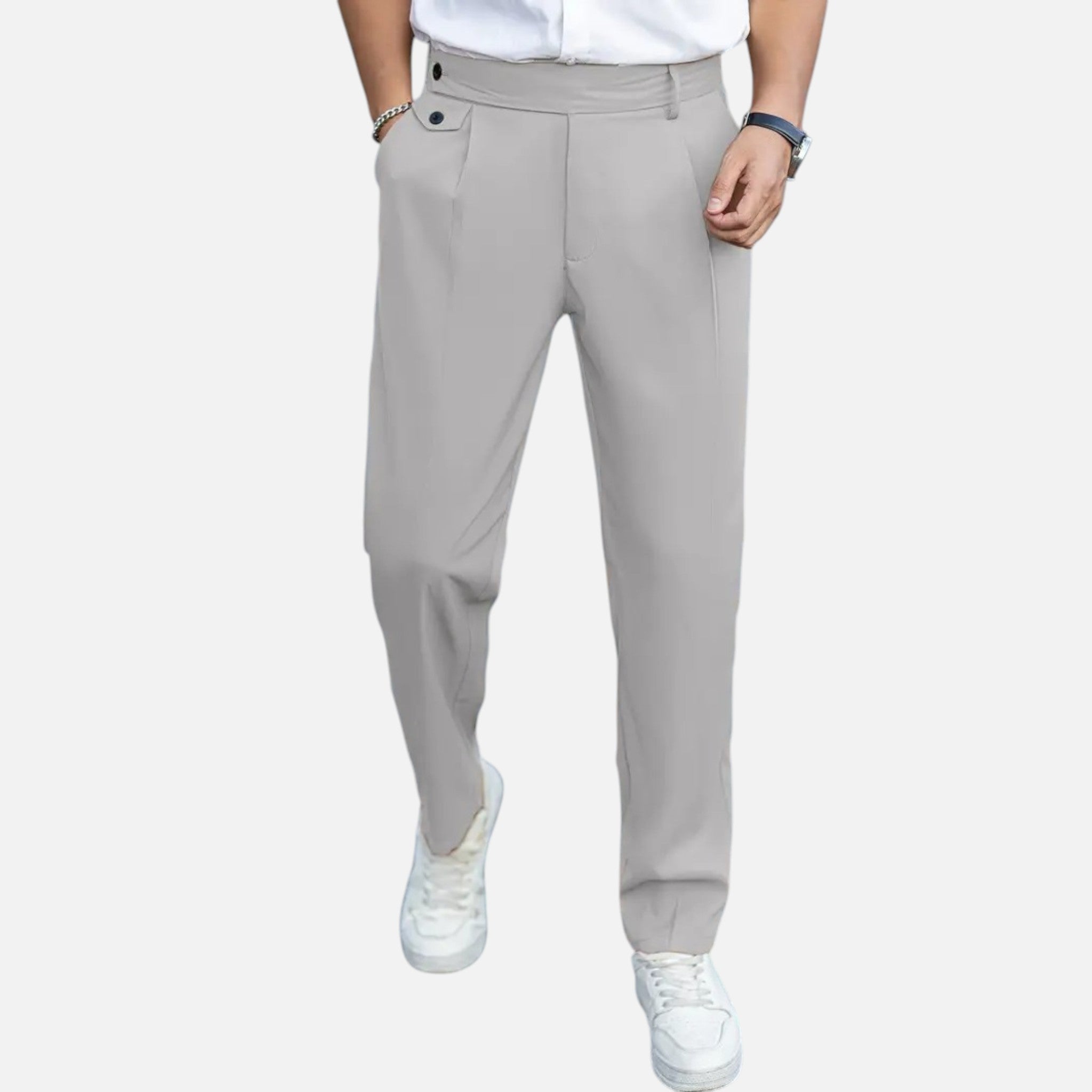 Beaumont Atelier | Men’s Vintage Loose‑Fit Dress Trousers