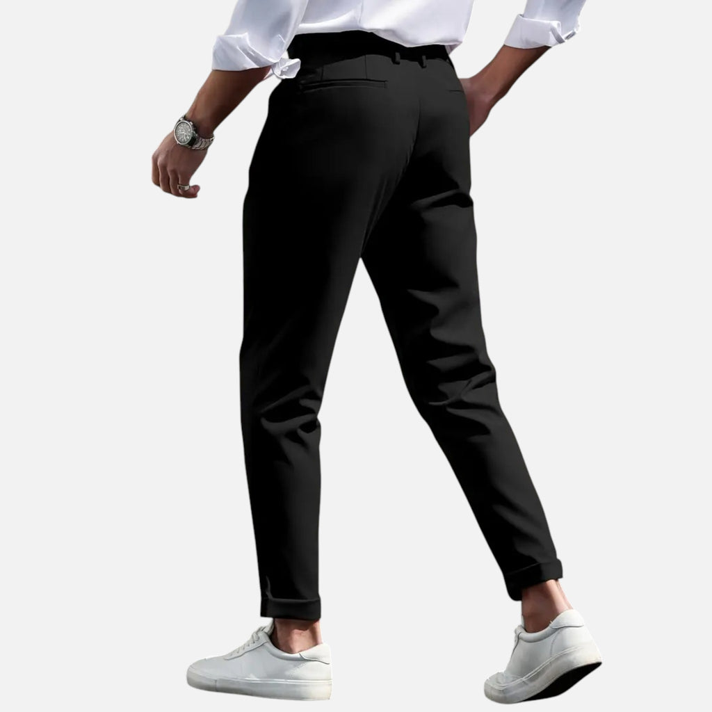 Beaumont Atelier | Men’s Slim-Fit Pleated Suit Trousers