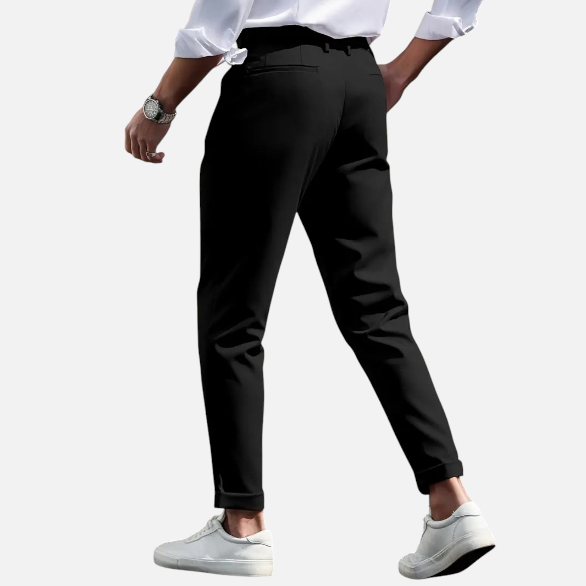 Beaumont Atelier | Men’s Slim-Fit Pleated Suit Trousers