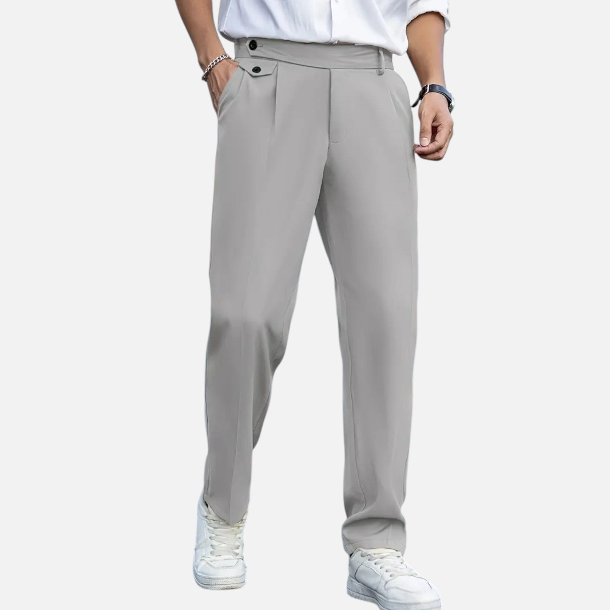 Beaumont Atelier | Men’s Vintage Loose‑Fit Dress Trousers