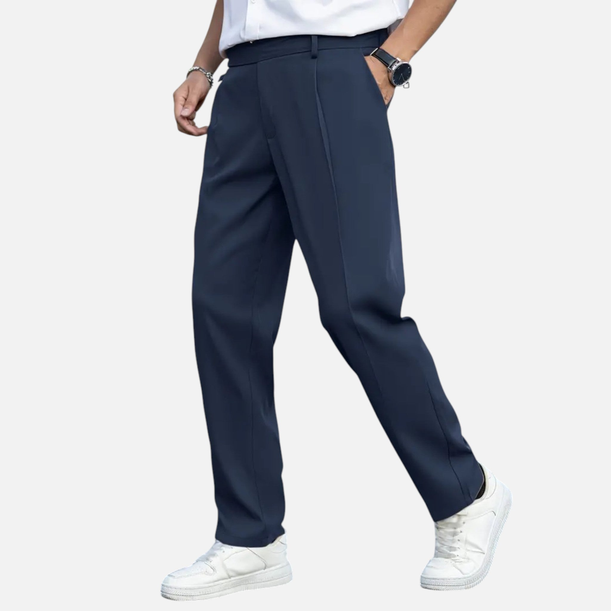 Beaumont Atelier | Men’s Vintage Loose‑Fit Dress Trousers