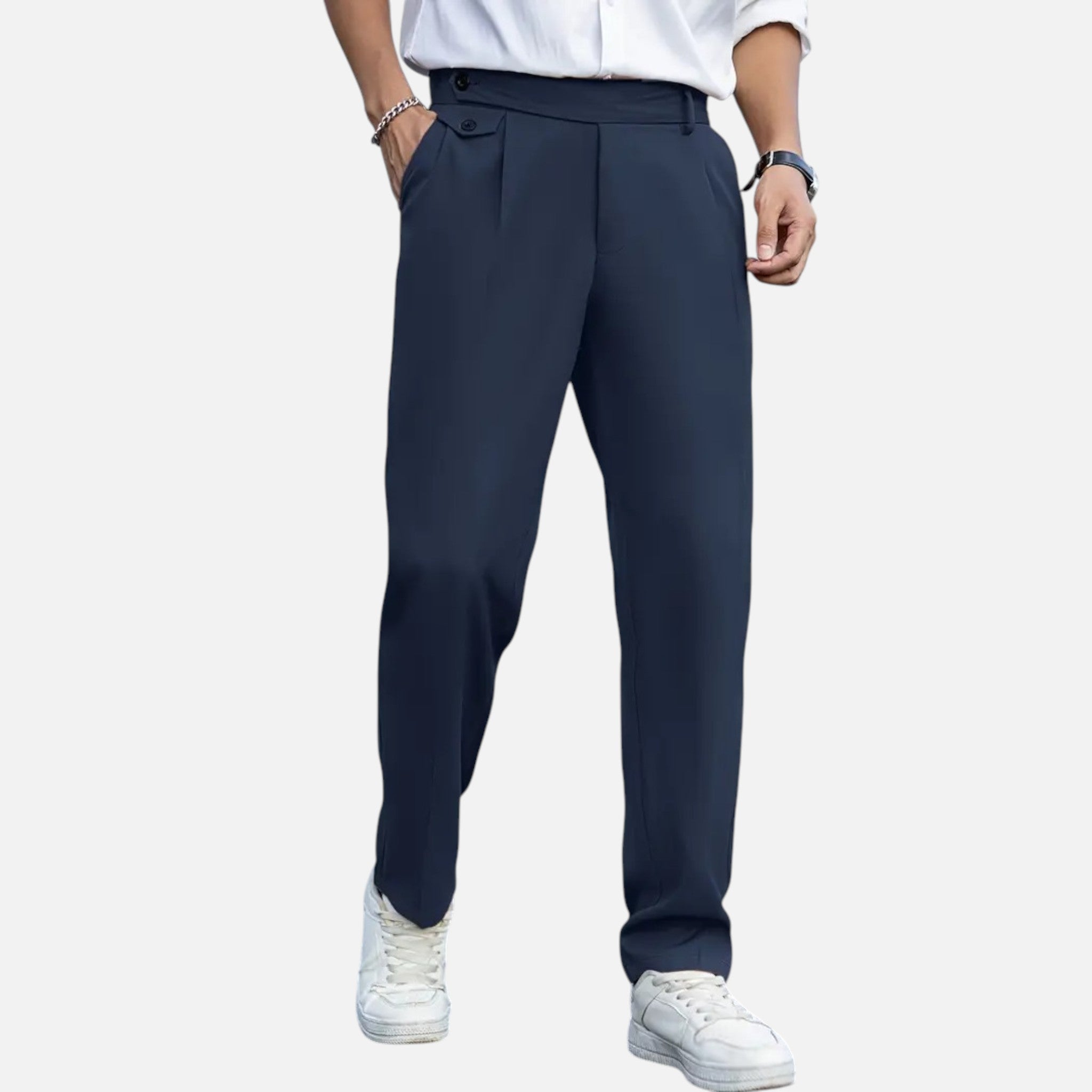 Beaumont Atelier | Men’s Vintage Loose‑Fit Dress Trousers