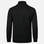 Beaumont Atelier | Men’s Zip‑Up Stand‑Collar Cardigan, Heritage Knit