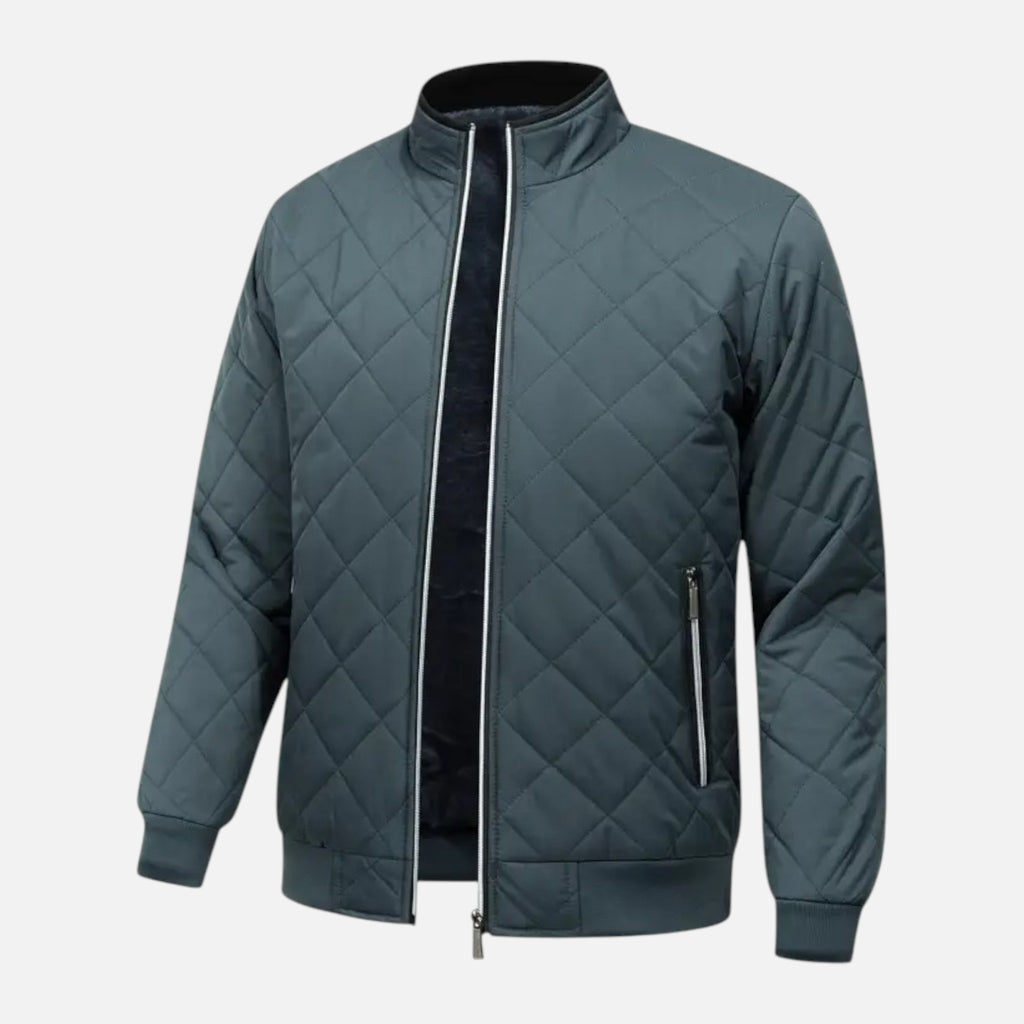 Beaumont Atelier | Men’s Premium Quilted Jacket, Classic Preppy Silhouette