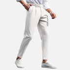 Beaumont Atelier | Men’s Slim-Fit Pleated Suit Trousers