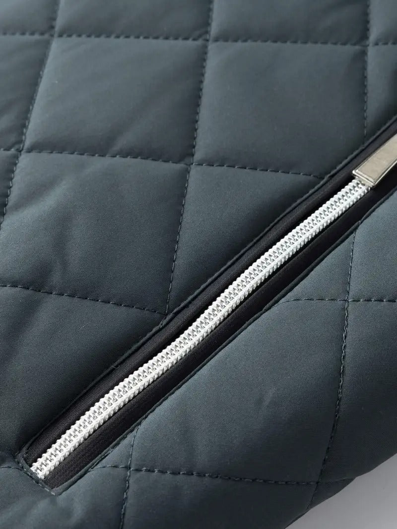 Beaumont Atelier | Men’s Premium Quilted Jacket, Classic Preppy Silhouette