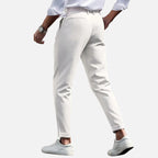 Beaumont Atelier | Men’s Slim-Fit Pleated Suit Trousers