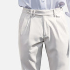 Beaumont Atelier | Men’s Slim-Fit Pleated Suit Trousers