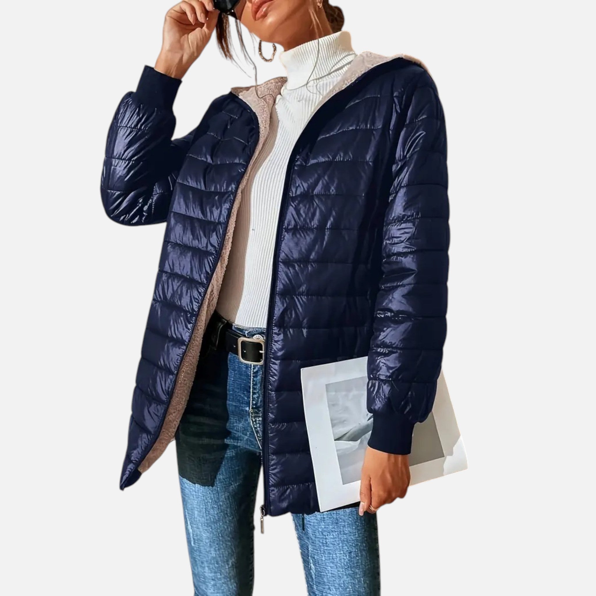 Beaumont Atelier | Women’s Fleece‑Lined Padded Coat, Heritage Chic