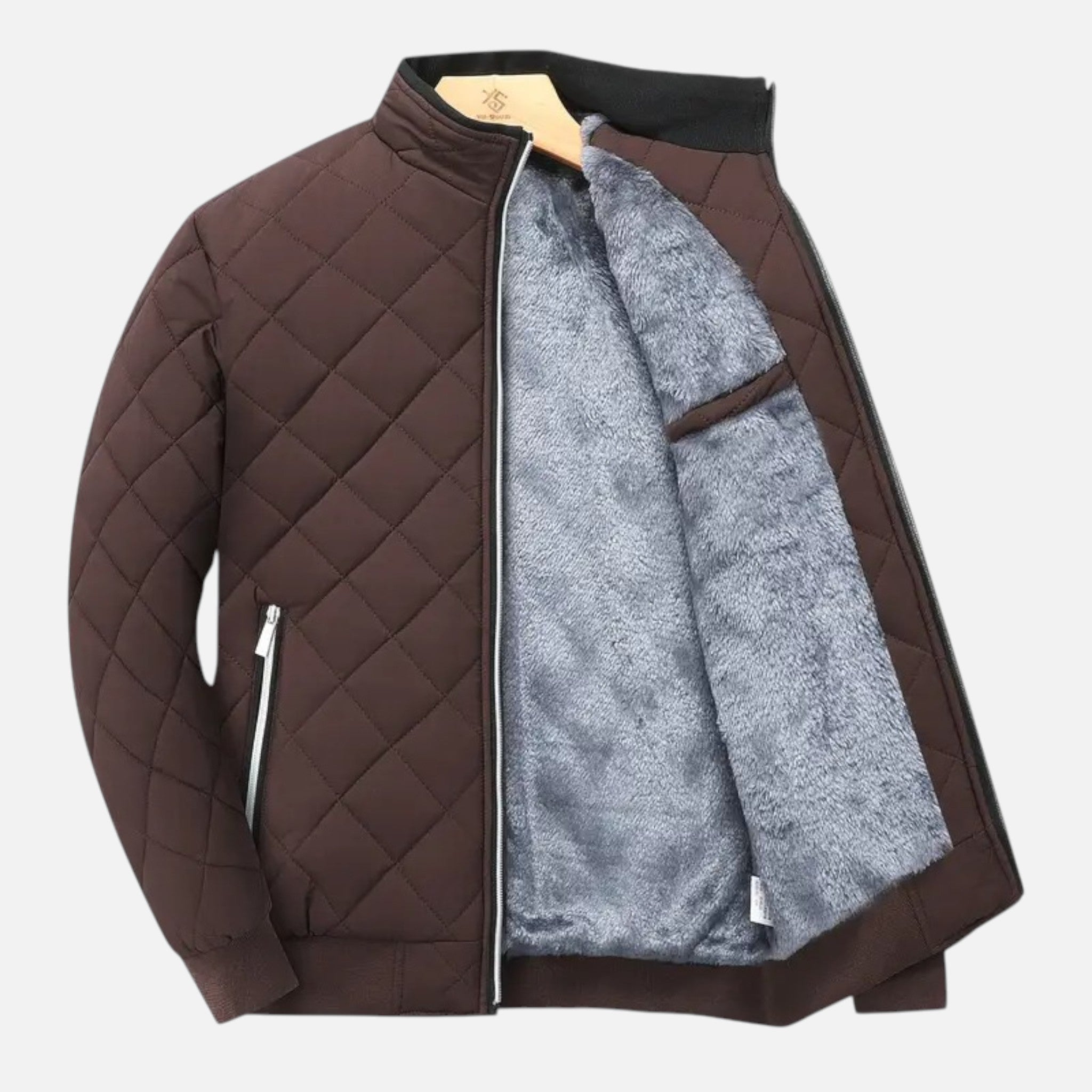 Beaumont Atelier | Men’s Premium Quilted Jacket, Classic Preppy Silhouette
