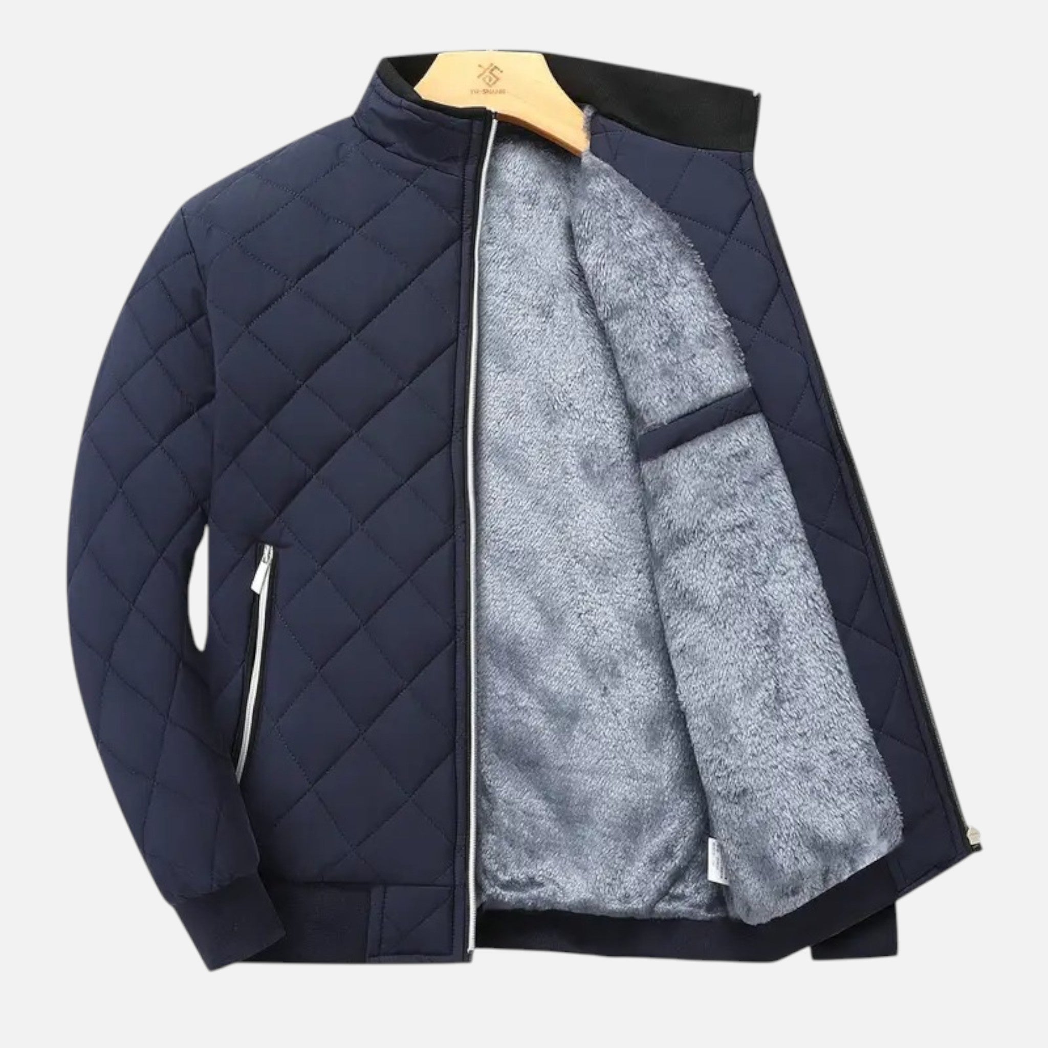 Beaumont Atelier | Men’s Premium Quilted Jacket, Classic Preppy Silhouette