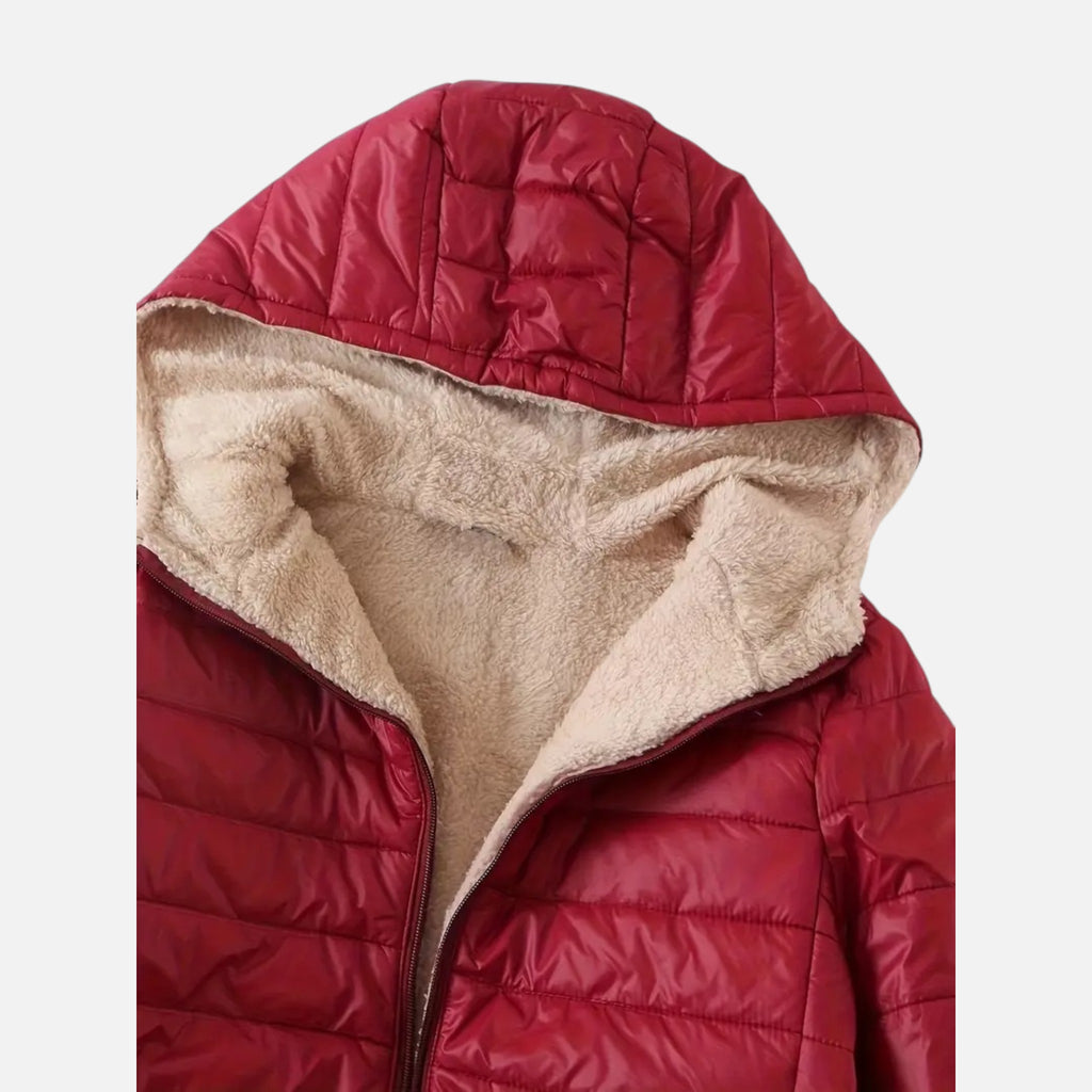 Beaumont Atelier | Women’s Fleece‑Lined Padded Coat, Heritage Chic