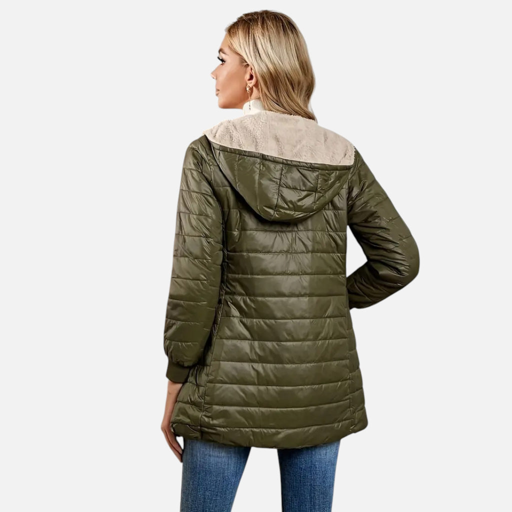 Beaumont Atelier | Women’s Fleece‑Lined Padded Coat, Heritage Chic
