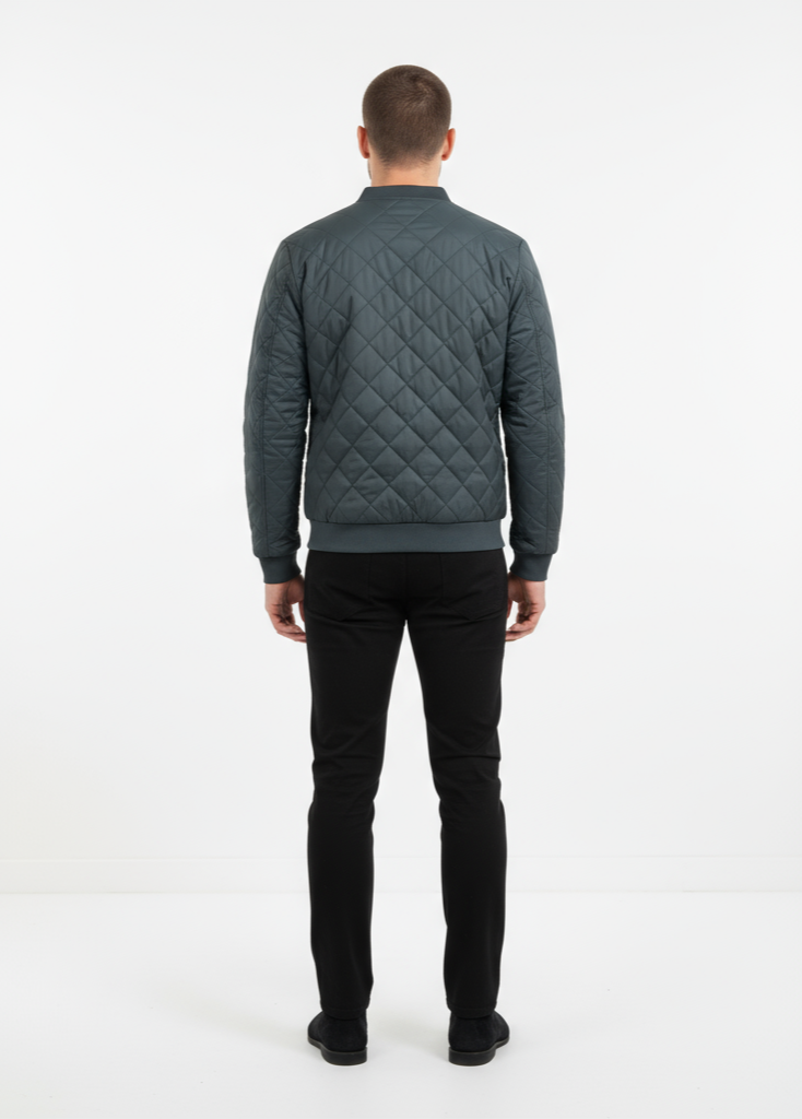 Beaumont Atelier | Men’s Premium Quilted Jacket, Classic Preppy Silhouette