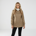 Beaumont Atelier | Women’s Fleece‑Lined Padded Coat, Heritage Chic